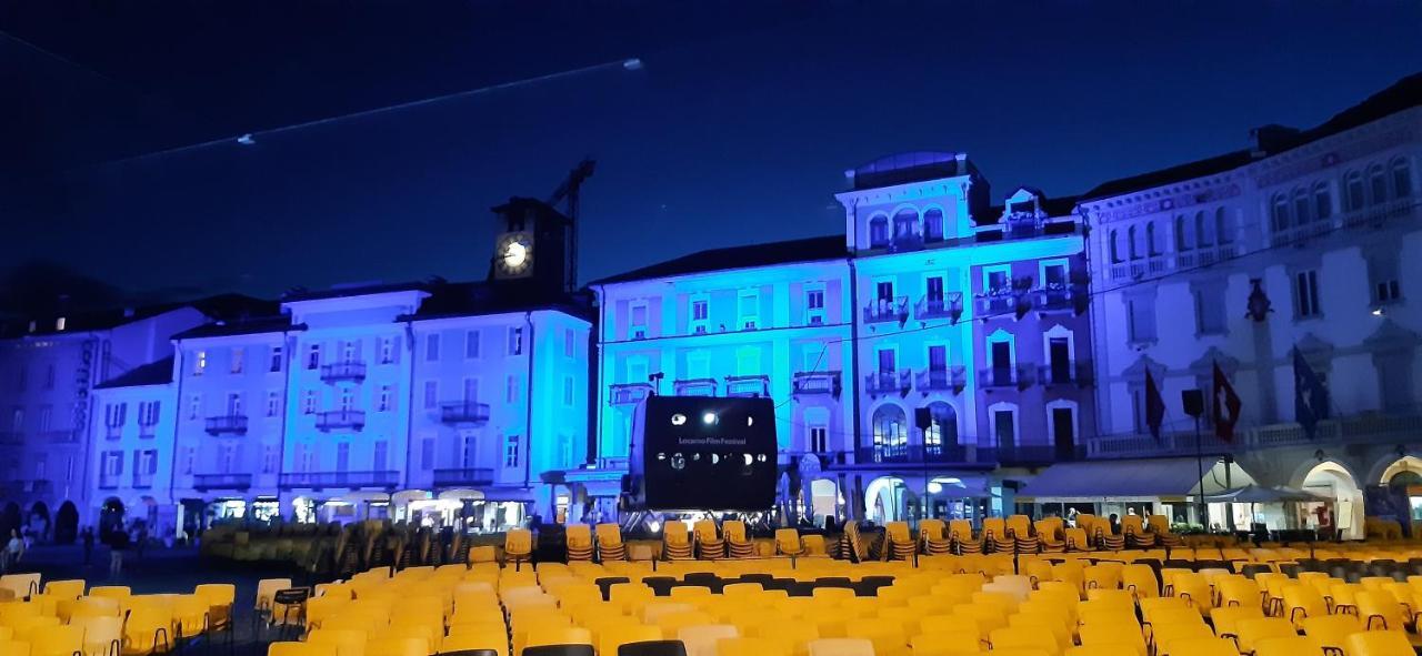 ロカルノPiazza Grande Houseアパートメント エクステリア 写真