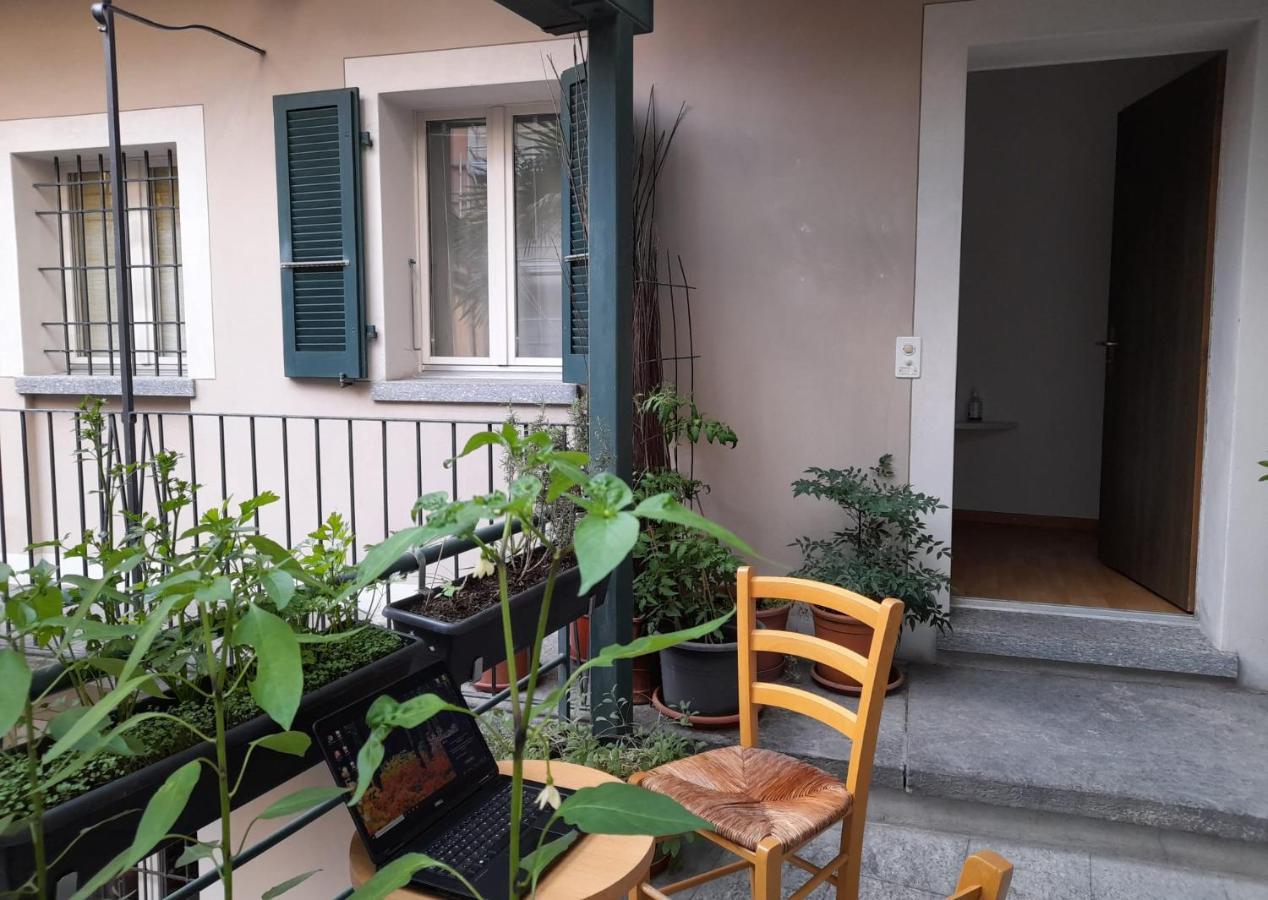 ロカルノPiazza Grande Houseアパートメント エクステリア 写真